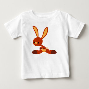 Cute interest Cartoon Rabbit Baby T-Shirt