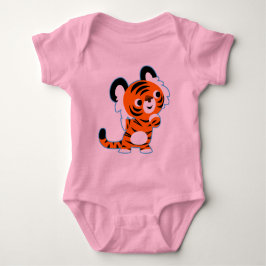 Cute Interested Cartoon Tiger Baby Clothing Romper