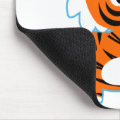 Cute Interested Cartoon Tiger Mousepad Muismat (Hoek)