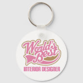 Cute Interior Designer Sleutelhanger (Voorkant)