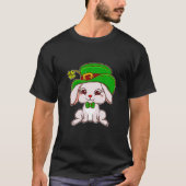 Cute Irish Funny St Patrick Day for Rabbit Lover T-shirt (Voorkant)