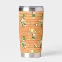 CUTE IRISH GIRL AND BOY WITH ADORABLE ORANGE CAT