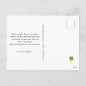 Cute Irish Gnomes Custom Happy St Patrick's Day Feestdagenkaart (Achterkant)