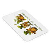 Cute Irish Gnomes Custom Happy St Patrick's Day Magneet (Rechterzijde)