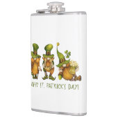 Cute Irish Gnomes Happy St Patrick's Day Heupfles (Links)