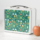 Cute Irish Icon Pattern (In situ)