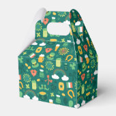 Cute Irish Icon Pattern Bedankdoosjes (Voorkant Zijde)