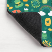 Cute Irish Icon Pattern Muismat (Hoek)