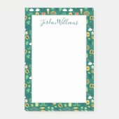 Cute Irish Icon Pattern Post-it® Notes (Voorkant)