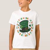 Cute Irish luck word art  T-shirt (Voorkant)
