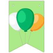 Cute Irish Saint Patrick Day festival green sinaas Vlaggetjes (Derde vlag)