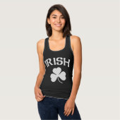 Cute Irish Shamrock St. Patrick's Day Tanktop (Volledige Voorkant)