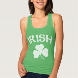 Cute Irish Shamrock St. Patrick's Day Tanktop