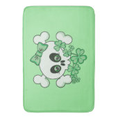 Cute Irish Skull Badmat (Voorkant Verticaal)