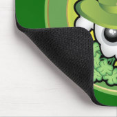 Cute Irish Skull Muismat (Hoek)