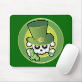 Cute Irish Skull Muismat (Met muis)