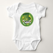 Cute Irish Skull Romper (Voorkant)