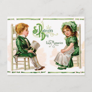 Cute  Irish St. Patrick's Day Briefkaart