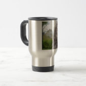 Cute Irish Wolfhound Reisbeker (Voorkant links)