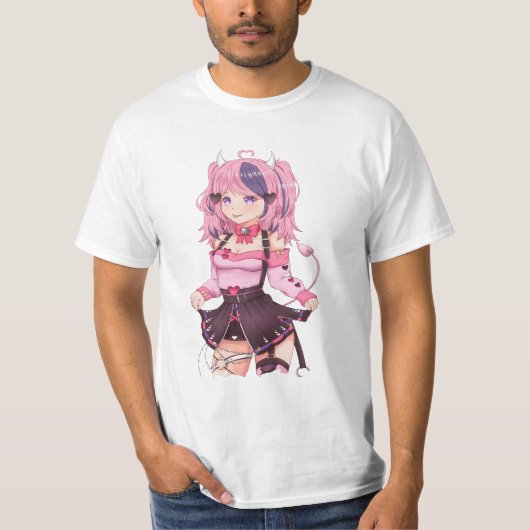 Cute ironmouse manga t-shirt (Voorkant)