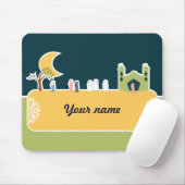 Cute Islamic Children Mosque Cartoon Muslim Name Muismat (Met muis)