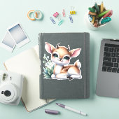 Cute It Up! Herten Aangepaste Snijwerk Scrapbookin Sticker (iPad Cover)