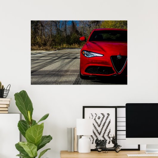 Cute Italiaanse Poster (Thuiskantoor)