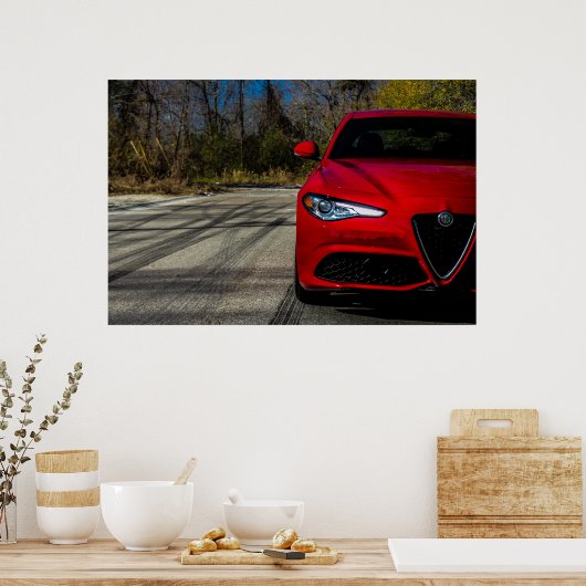 Cute Italiaanse Poster (Keuken)