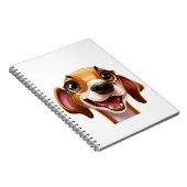 Cute Italy Greyhound - Happy Iggy Notitieboek (Rechterzijde)