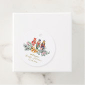 Cute It's Cold Outside Nutcracker Baby Shower  Bedankjes Labels (In situ)