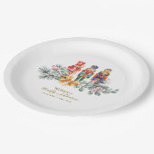 Cute It's Cold Outside Nutcracker Baby Shower  Papieren Bordje (Gekanteld)