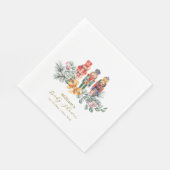 Cute It's Cold Outside Nutcracker Baby Shower  Servet (Hoek)