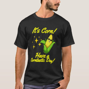 Cute it's Corn hebben een Corntasic Day Trendy Cor T-shirt