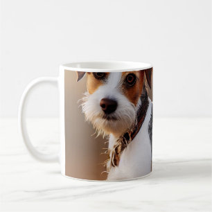 Cute Jack Russel Terrier Dog Foto Koffiemok