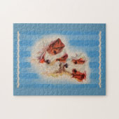 CUTE Jack Russell-doodsbange Legpuzzel (Horizontaal)