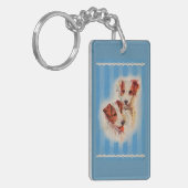 CUTE Jack Russell-doodsbange Sleutelhanger (Voorkant Links)