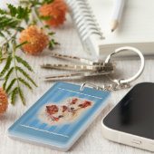 CUTE Jack Russell-doodsbange Sleutelhanger (Voorkant Rechts)