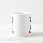 Cute Jack Russell 'I'd rather be RATTING' mug Koffiemok (Center)