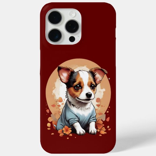 Cute Jack Russell Puppy Case-Mate iPhone Case (Achterkant)