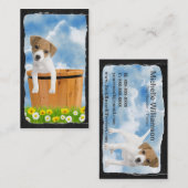 Cute Jack Russell puppy Visitekaartje (Voorkant / Achterkant)