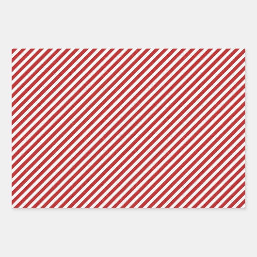 Cute Jack Russell & Red Pattern - Kerstmis Inpakpapier Vel (Voorkant 3)