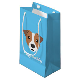 Cute Jack Russell Small Gift Bag Klein Cadeauzakje