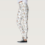 Cute Jack Russell Terrier Cartoon Dogs Pattern Leggings<br><div class="desc">De Leggings van het Hondenliefhebber bevestigen. Show van je liefde voor Jack Russells in comfort en stijl met deze leuke gevlekte leggings. Ideaal voor de gymzaal, de yoga of het ontspannen thuis met je vriendelijke vriend. Deze nieuwe leggings maken een leuk cadeau voor Jack Russell Terrier-liefhebbers. Bezoek de Doodle World...</div>
