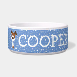 Cute Jack Russell Terrier Dog  naam Voerbakje