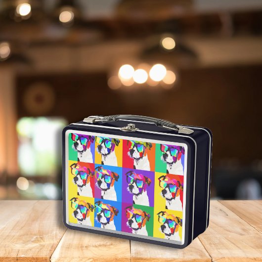 Cute Jack Russell Terriers in pop-stijl