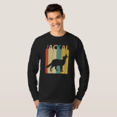 Cute Jackal Animal T-shirt (Voorkant volledig)