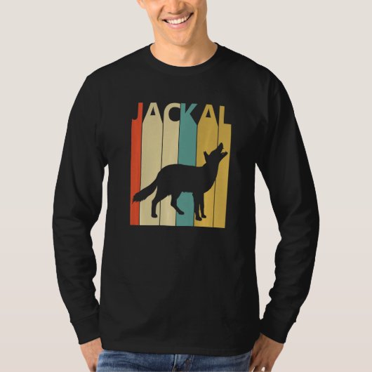 Cute Jackal Animal T-shirt (Voorkant)