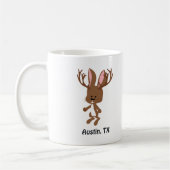 Cute Jackalope - Austin, Texas Koffiemok (Links)