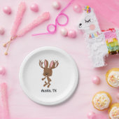 Cute Jackalope - Austin, Texas Papieren Bordje (Feest)