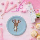 Cute Jackalope Papieren Bordje (Feest)